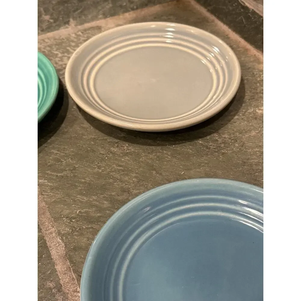 Vintage Bauer Pottery Ringware 6 inch Bread Butter Plates Choose Color Quantity